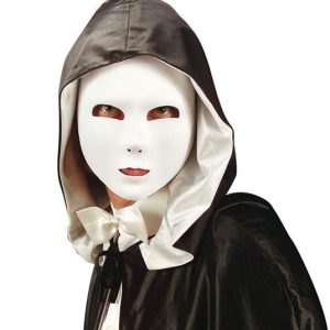 Maschera in stoffa bianca – WIDMANN – 8003558647507