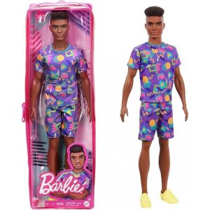 Barbie – Barbie Fashionistas Bambola Ken Afroamericano – GRB87 – 887961900415