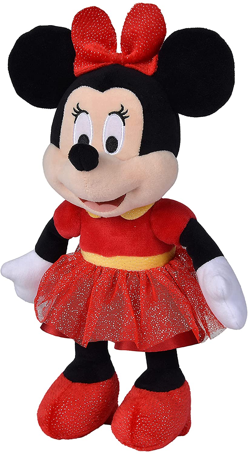 Peluche Simba Minnie con abito rosso 25 cm- 6315870235 - immagine 3