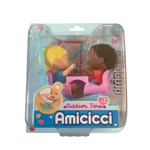 Cicciobello – Amicicci outdoor time passeggino doppio GIOCC019000 Giochi Prezi
