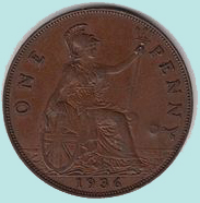 Conchiglia Per Moneta – Penny Inglese