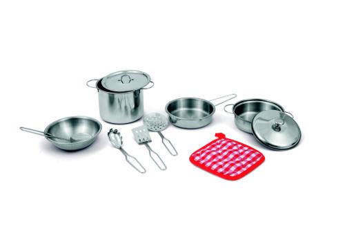 Set Pentole e Accessori in metallo Barazzoni per Giocheria- GGI190141 - immagine 3