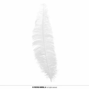 Piuma bianca decorativa 35/40 cm 8434077176641