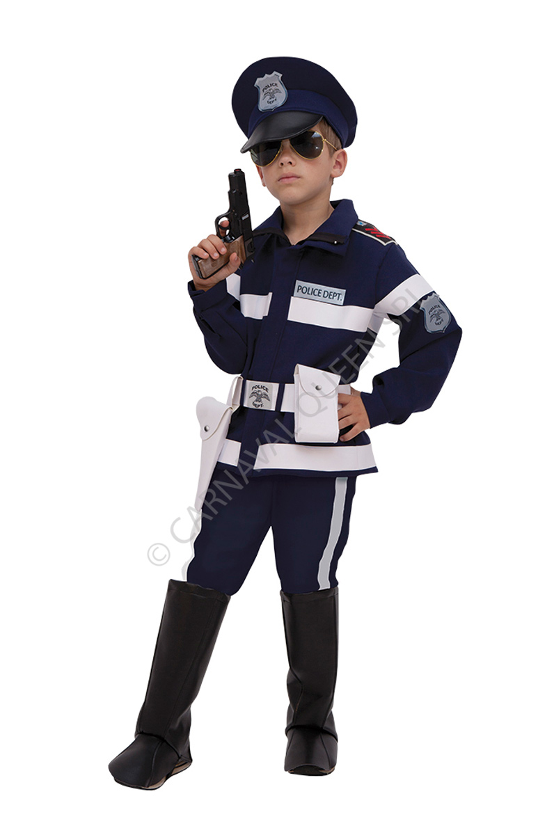 Costume -Poliziotto – Fancy Magic 5-6 anni