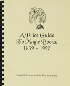 A Price Guide To Magic Books