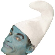 CAPPELLO PUFFO-NANO-GNOMO-ELFO BIANCO in stoffa- WIDMANN3332D – 8003558333202