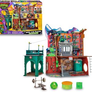 Turtles – Playset Quartier Generale delle Tartarughe Ninja – Giochi preziosi – 8056379151012