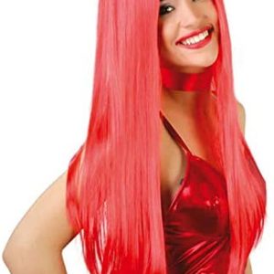 Parrucca Donna Halloween rossa lunga liscia GUIRCA 4174 – 8434077041741