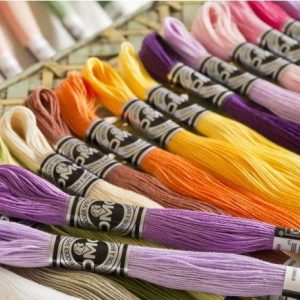 Filato Cotone da Ricamo 25 Dmc Art. 107 matassine da mt. 30 pz. 12