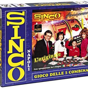 SINCO GIOCO DELLE 5 COMBINAZIONI – Nuova Versione 35° Anniversario – , Gioco di Società per Tutta la Famiglia