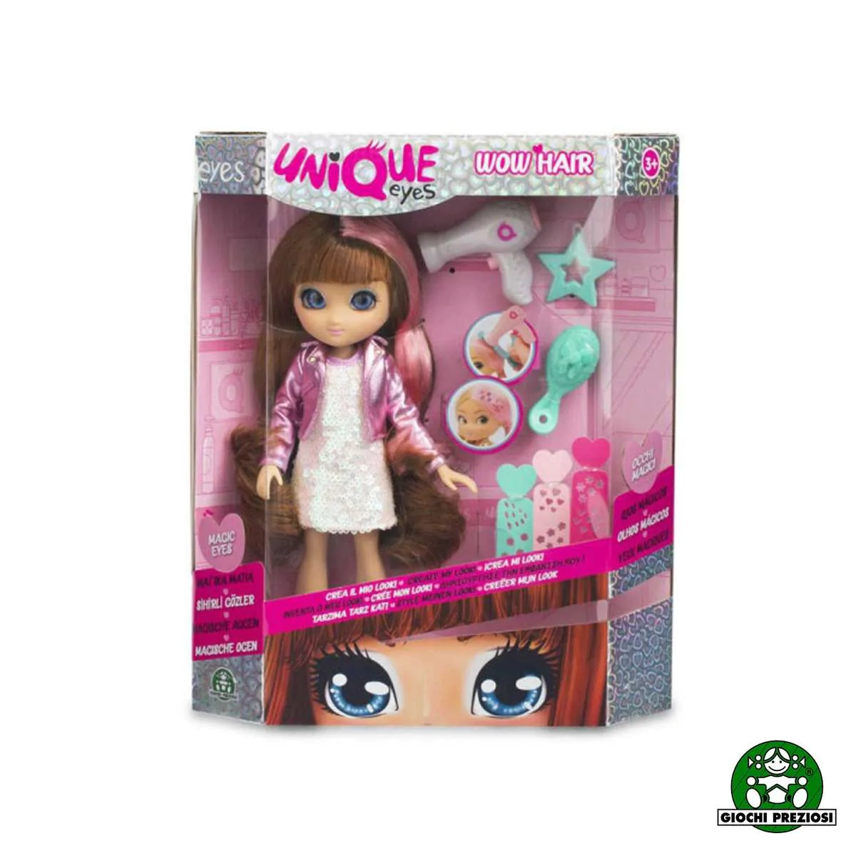 Unique Eyes- SOPHIA -Wow Hair- MYM08 - immagine 3