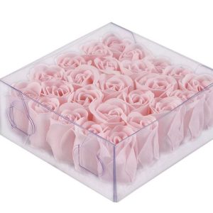 Pink roses box 25 pz.