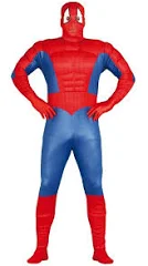 Costume SpiderMan adulto taglia unica 80797 Guirca