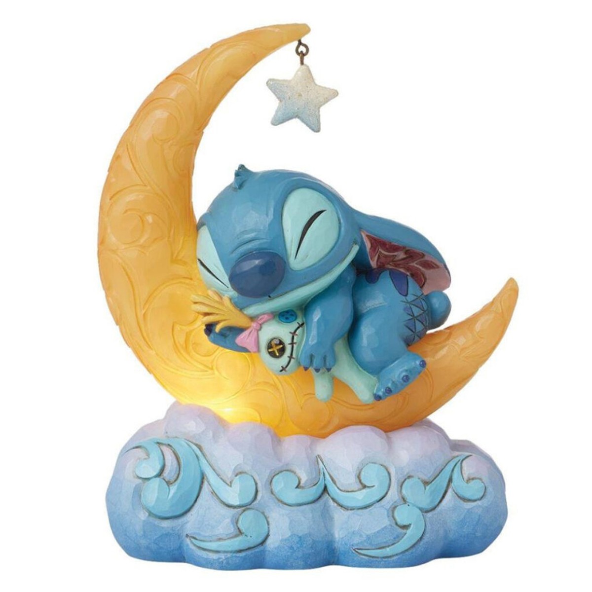 Disney Traditions Stitch – Stitch & Scrump Su Una Luna A Led - immagine 2