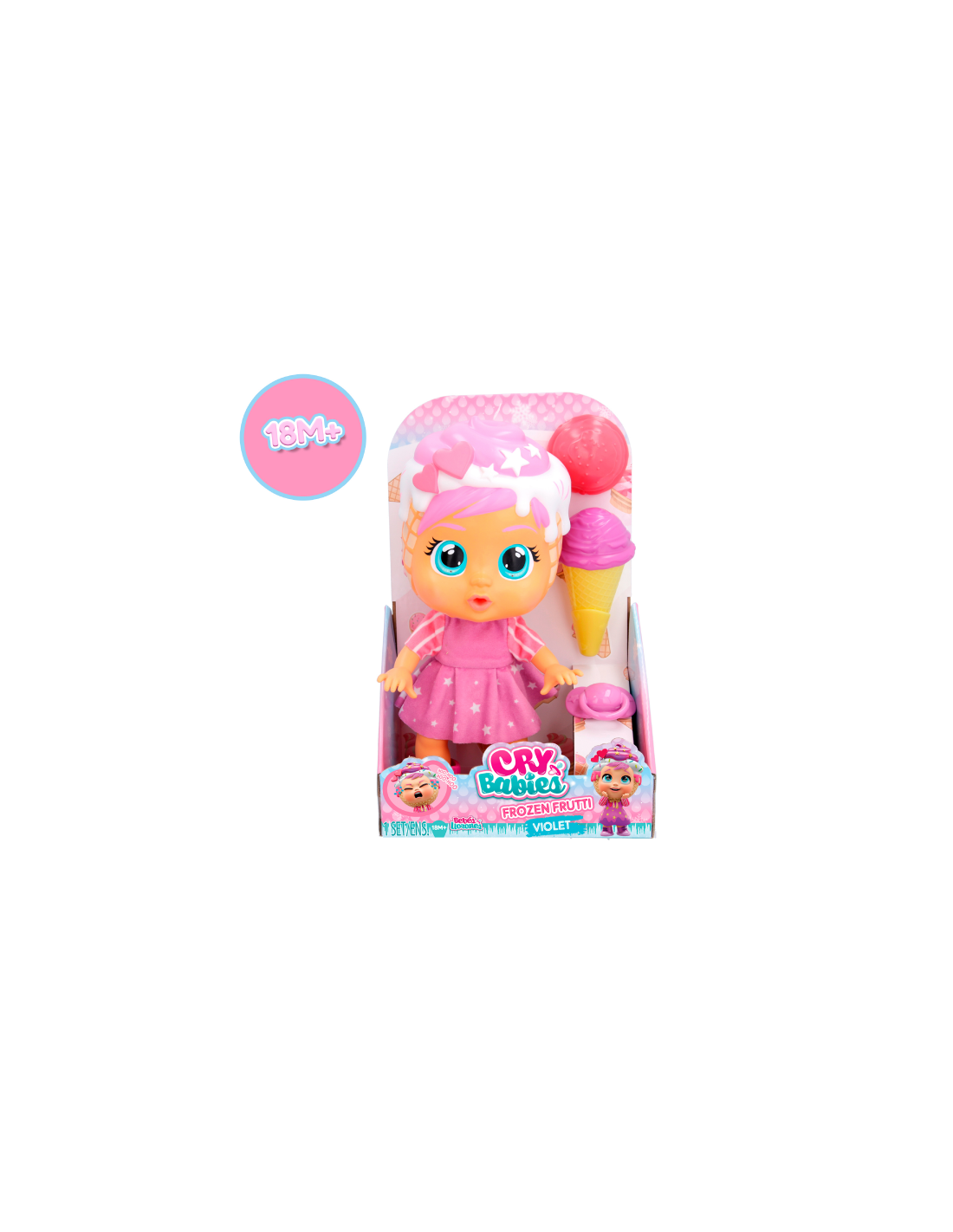 Cry Babies Frozen Frutti – Violet – POS220147