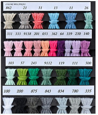 Witico 50% Lana 50% acr. 10 gomitoli colore 52 Giallo scuro gr. 50 - immagine 3