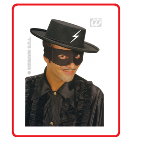 Cappello Spagnolo/Flamenco/Zorro/Cavaliere Mascherato – Widmann2506z