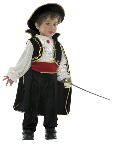 Costume -Zorro Piccolo Giustiziere – Fancy Magic 2-3 anni - immagine 2
